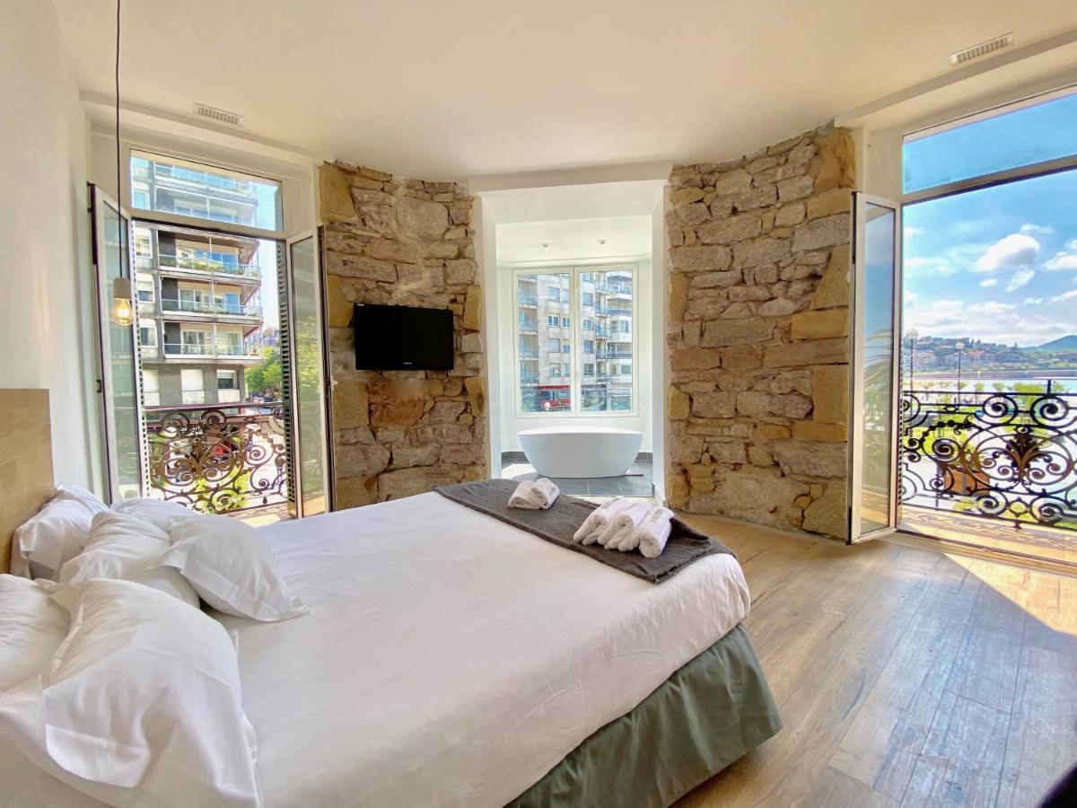 Mirandoalaconcha Rooms Сан Себастиан Екстериор снимка