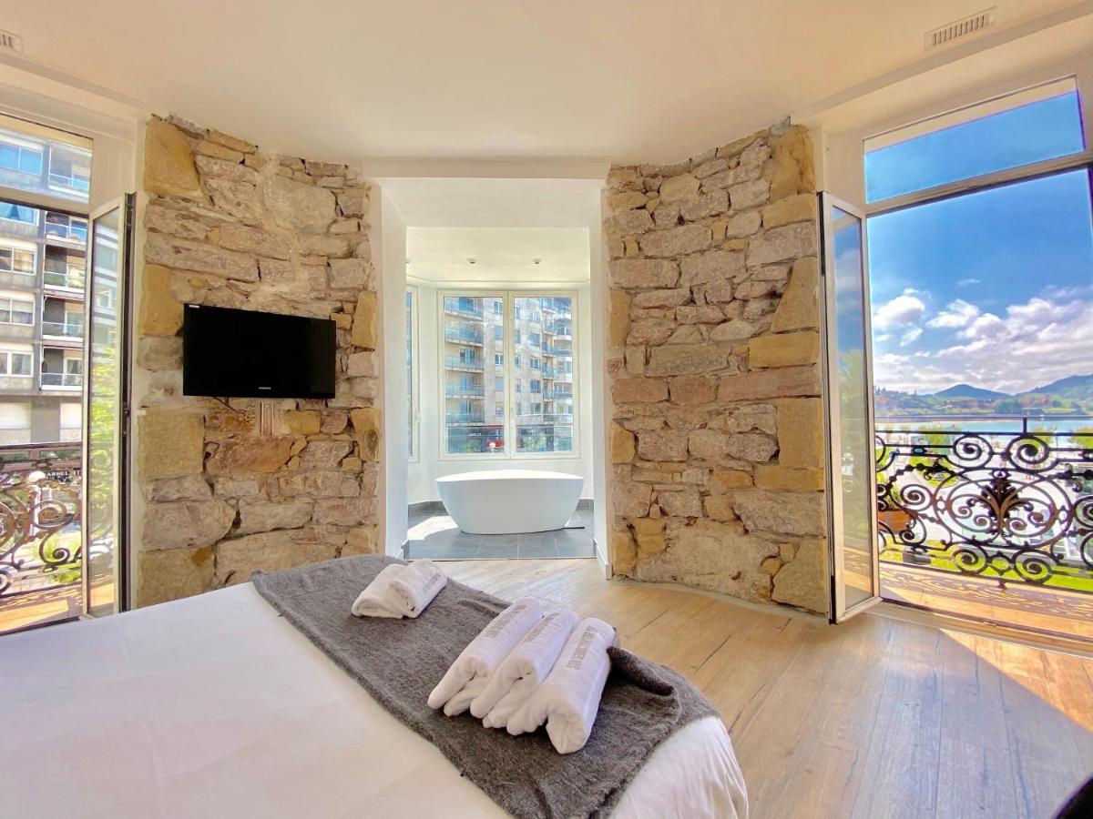 Mirandoalaconcha Rooms Сан Себастиан Екстериор снимка
