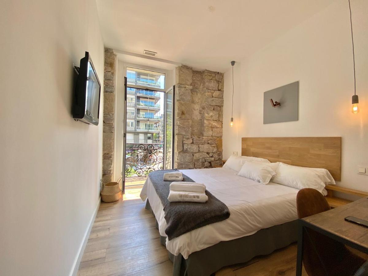 Mirandoalaconcha Rooms Сан Себастиан Екстериор снимка