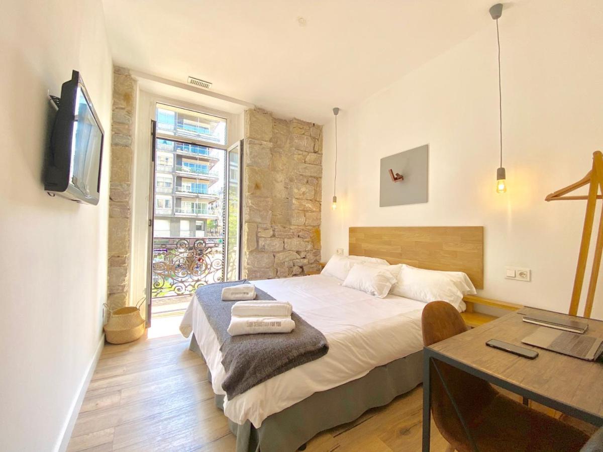 Mirandoalaconcha Rooms Сан Себастиан Екстериор снимка