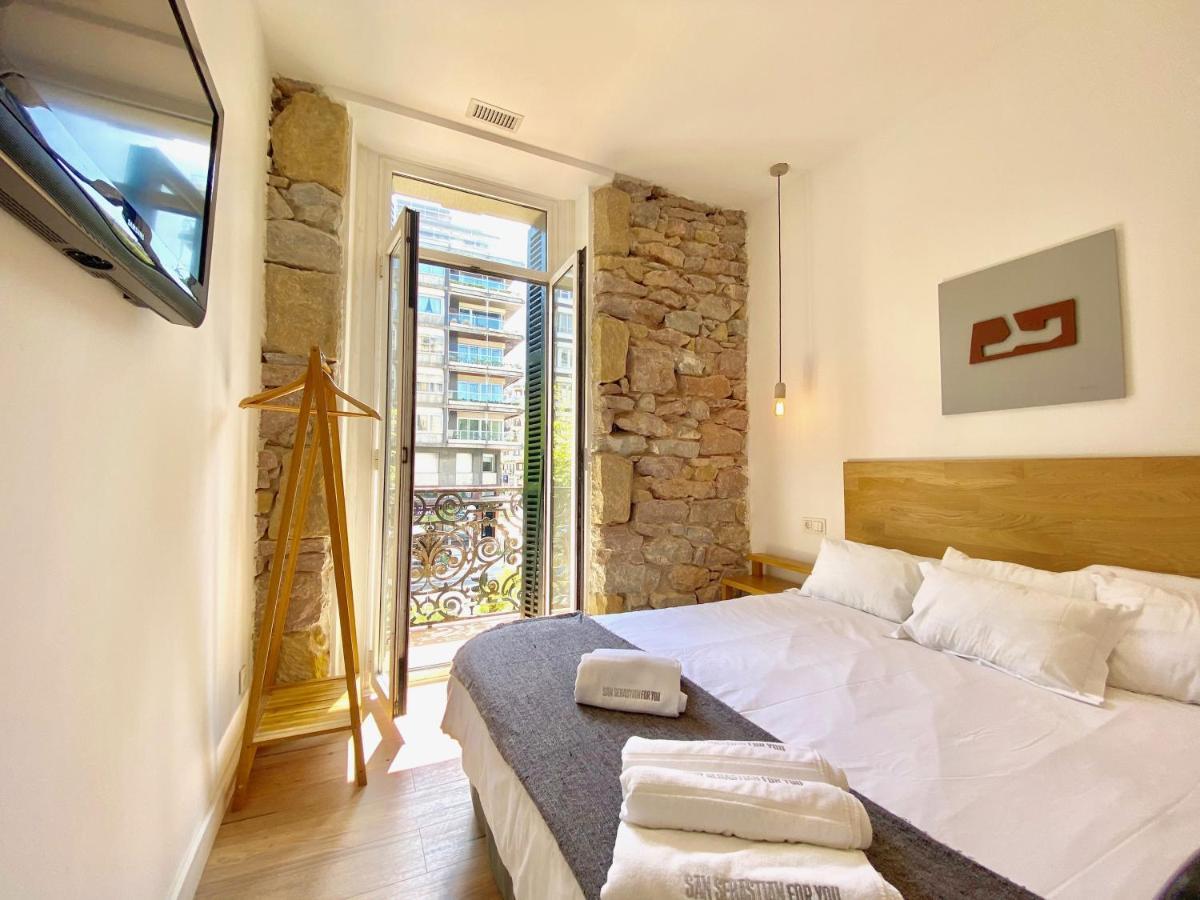 Mirandoalaconcha Rooms Сан Себастиан Екстериор снимка